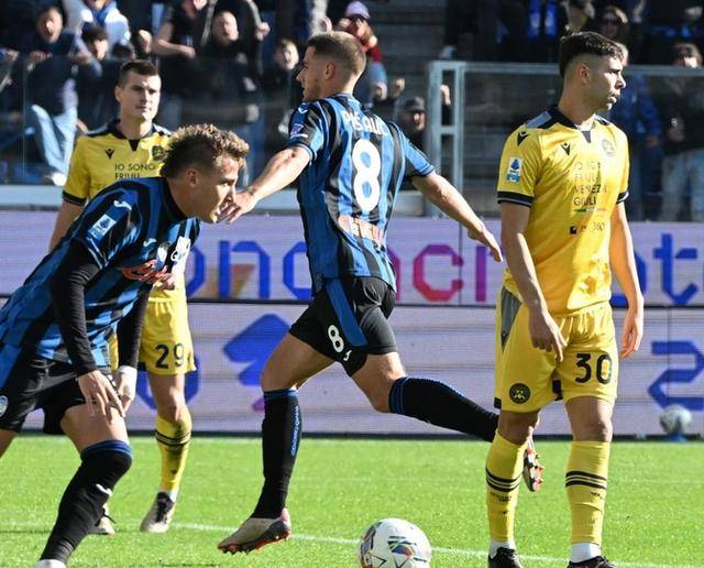 乌迪内斯惜败亚特兰大，遗憾失分